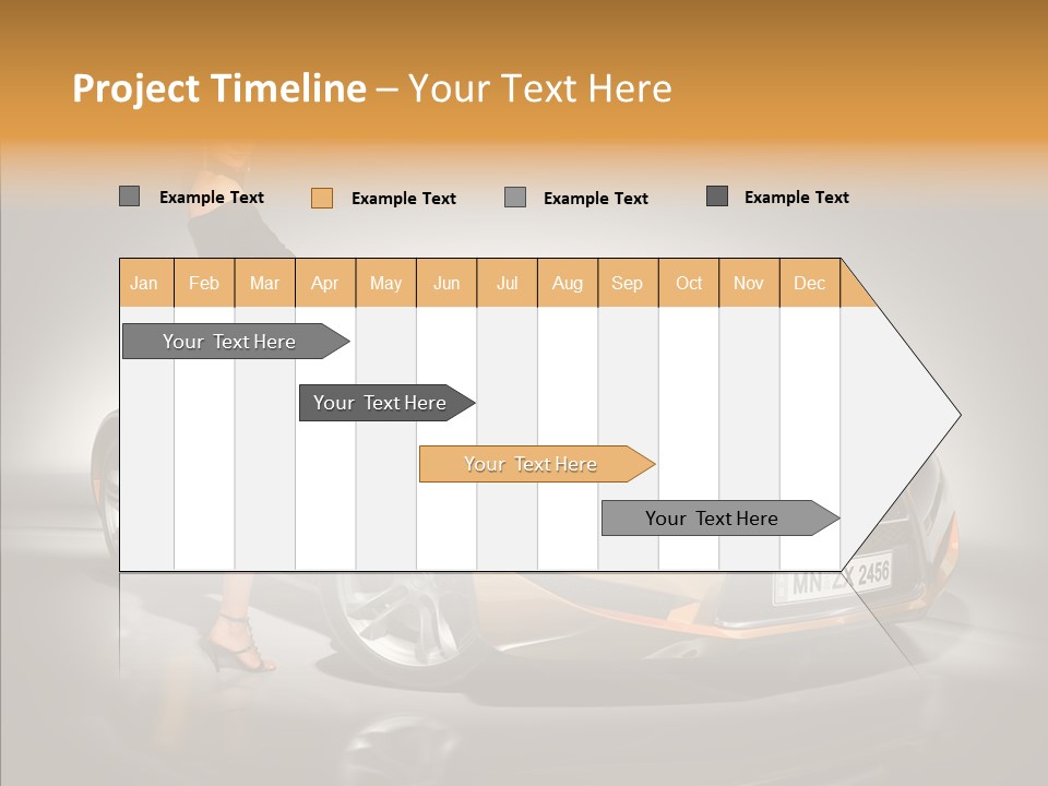 Beauty Coupe Cute PowerPoint Template