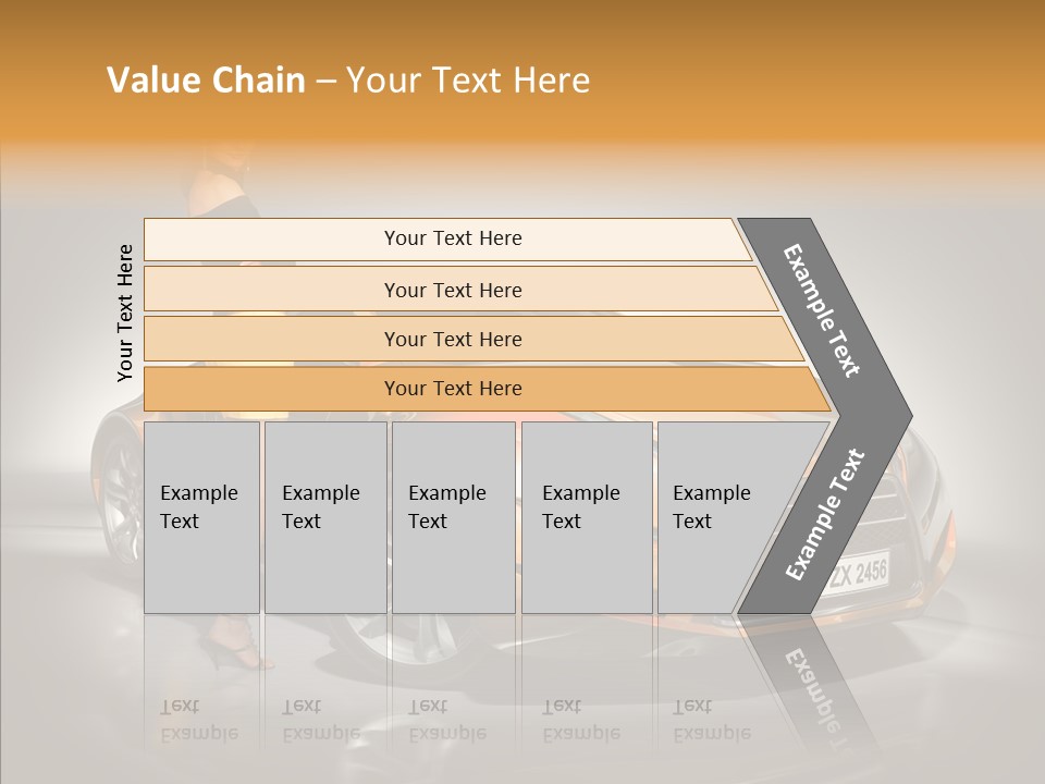Beauty Coupe Cute PowerPoint Template