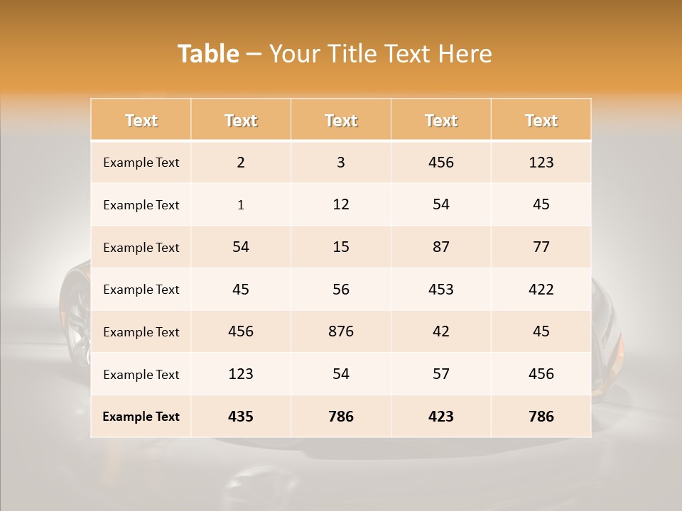 Beauty Coupe Cute PowerPoint Template