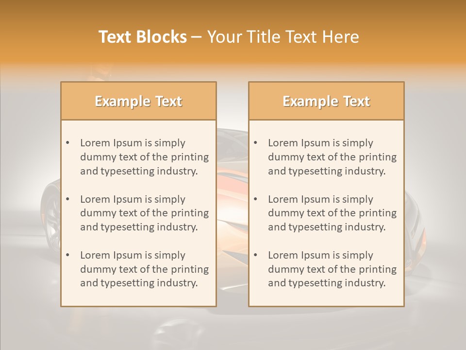 Beauty Coupe Cute PowerPoint Template