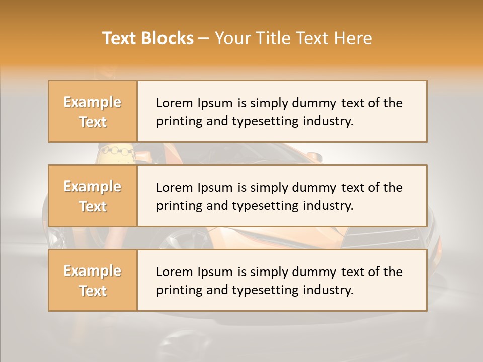 Beauty Coupe Cute PowerPoint Template