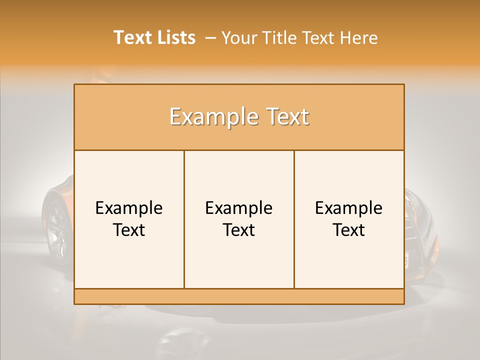 Beauty Coupe Cute PowerPoint Template