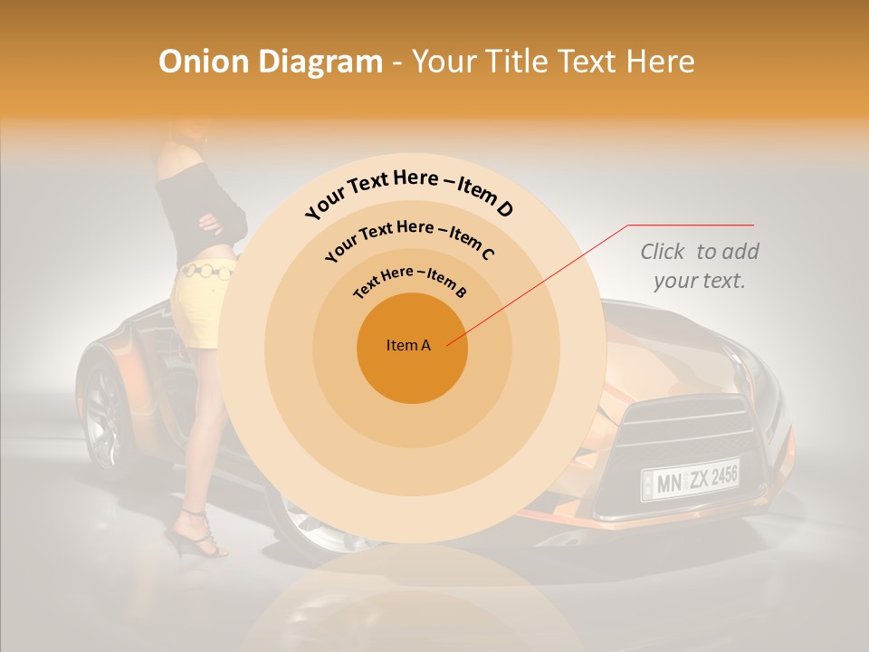 Beauty Coupe Cute PowerPoint Template