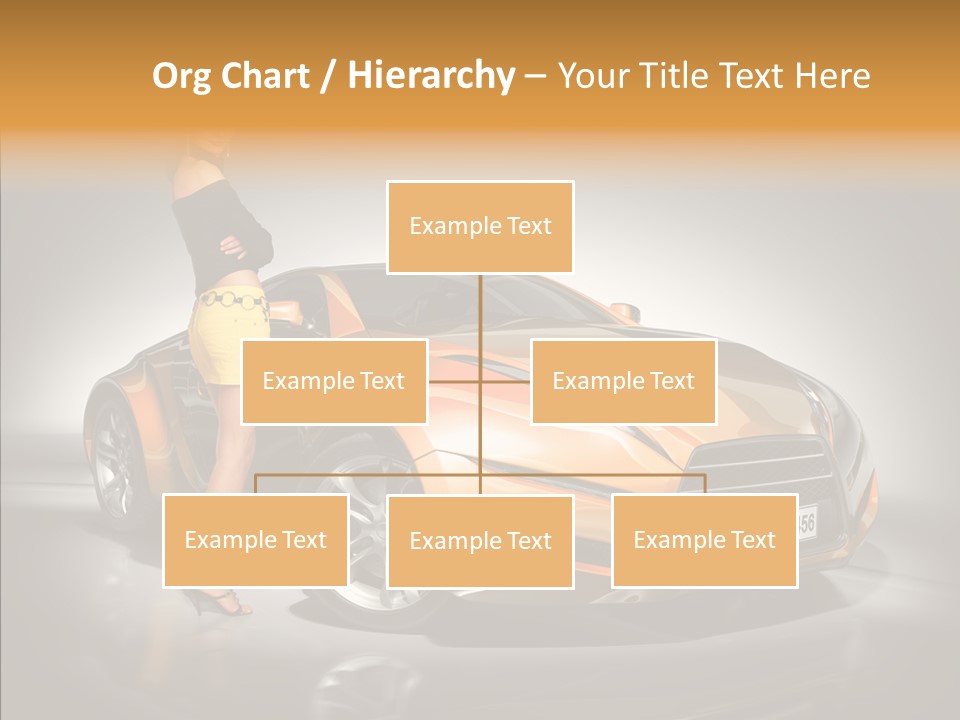 Beauty Coupe Cute PowerPoint Template