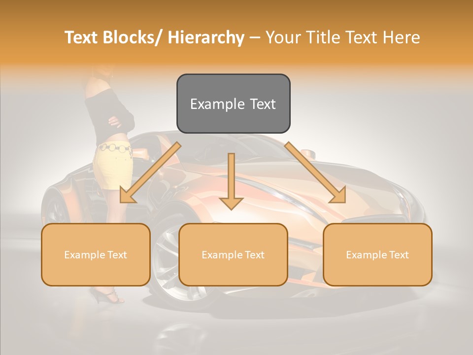 Beauty Coupe Cute PowerPoint Template