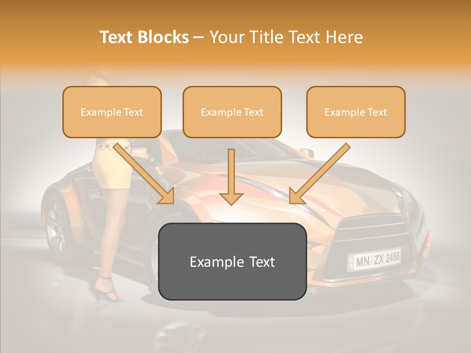 Beauty Coupe Cute PowerPoint Template