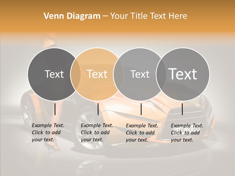 Beauty Coupe Cute PowerPoint Template