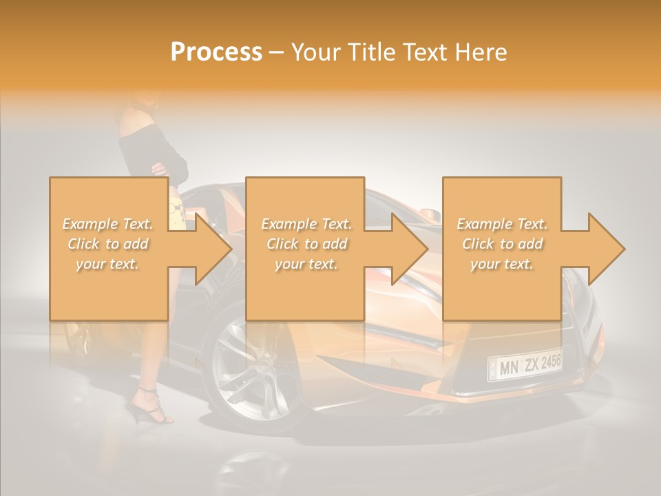 Beauty Coupe Cute PowerPoint Template