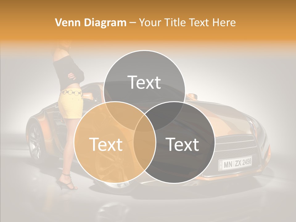 Beauty Coupe Cute PowerPoint Template