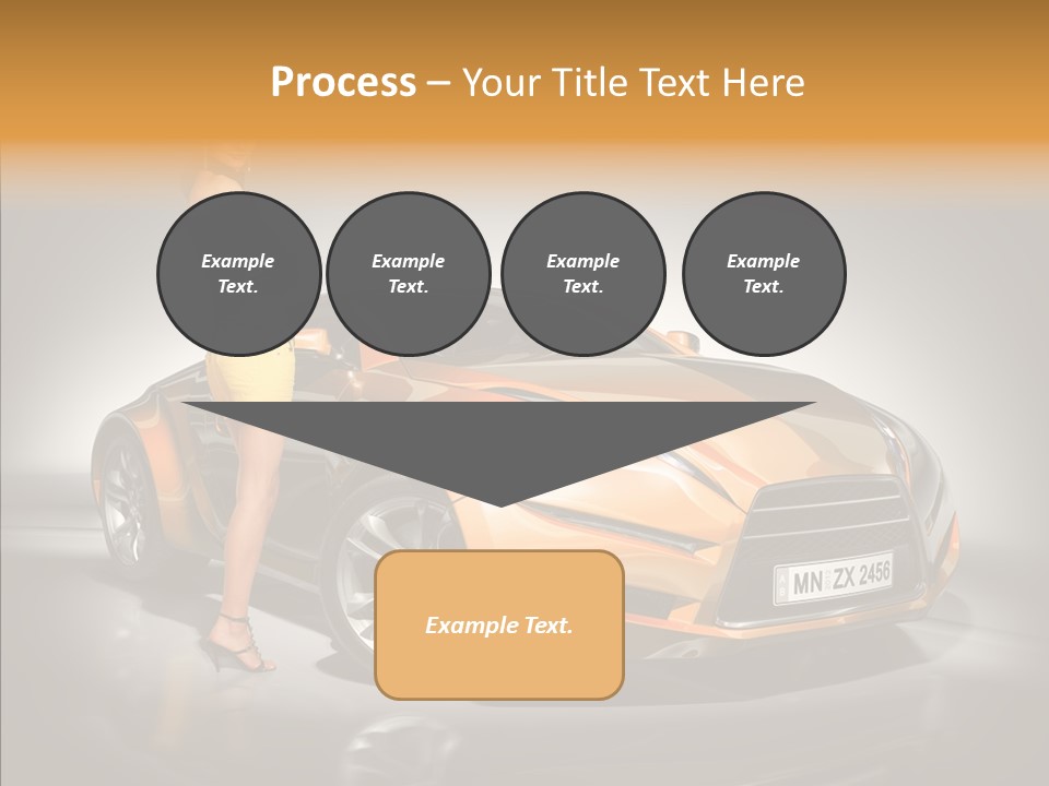 Beauty Coupe Cute PowerPoint Template