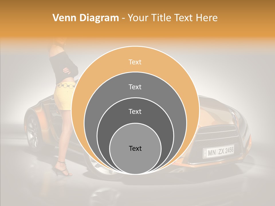 Beauty Coupe Cute PowerPoint Template