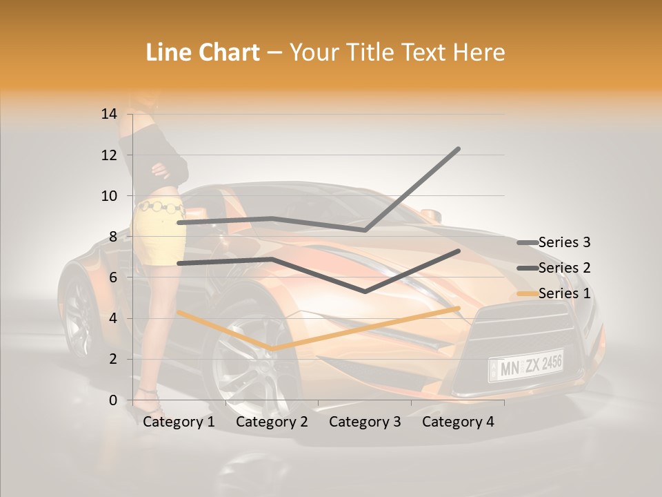 Beauty Coupe Cute PowerPoint Template