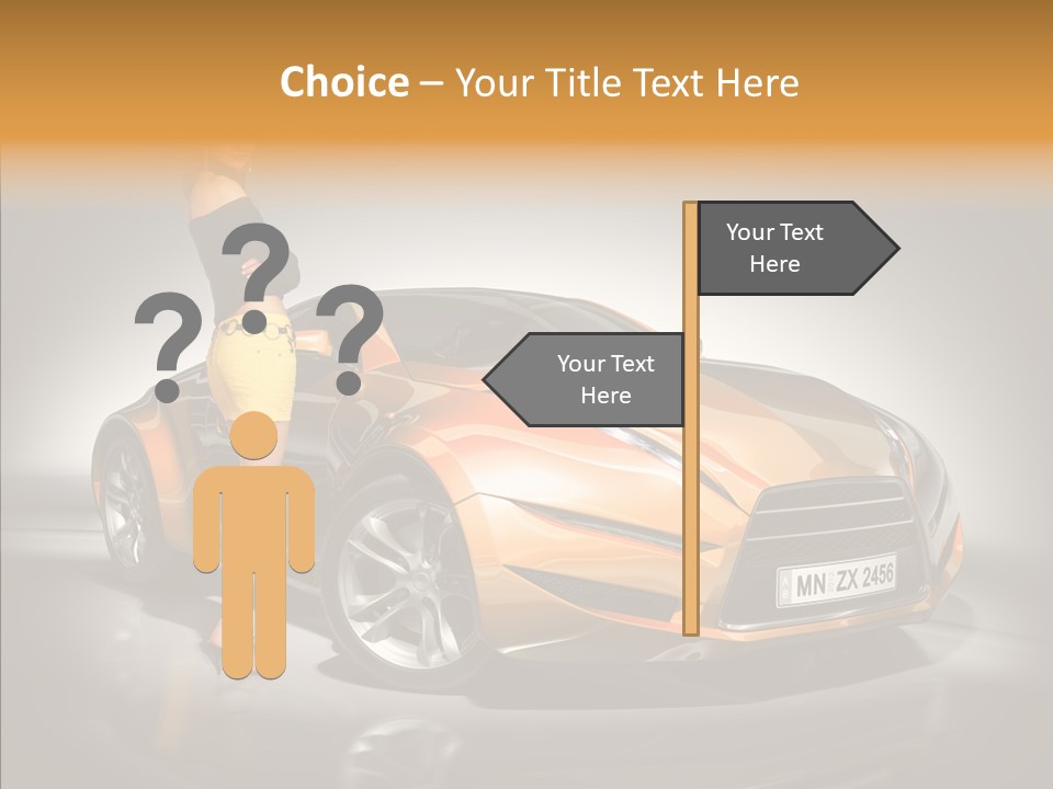 Beauty Coupe Cute PowerPoint Template