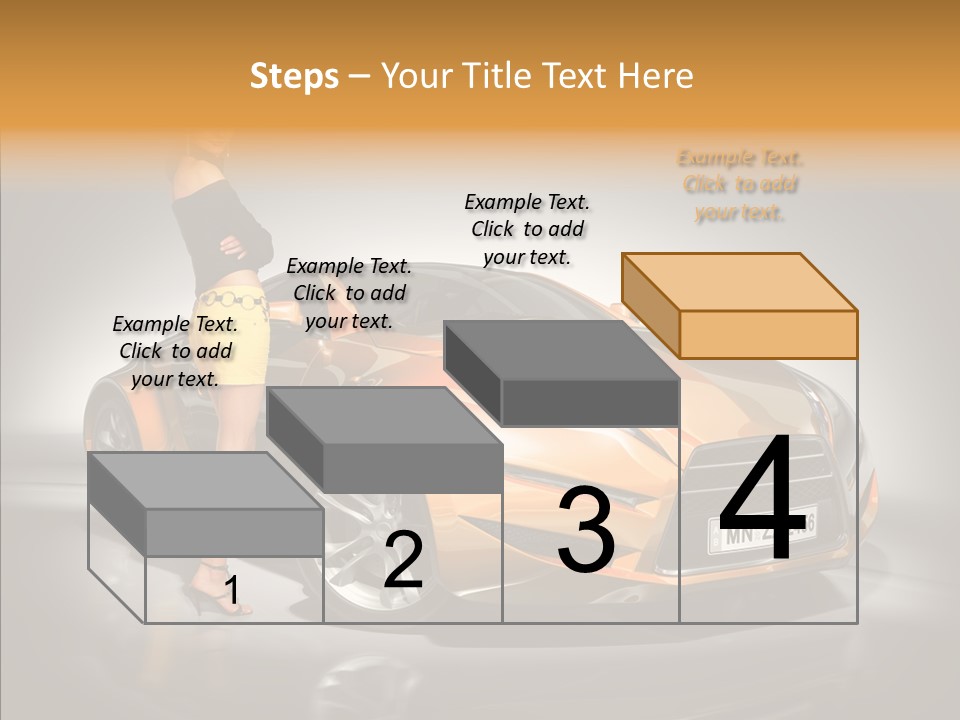 Beauty Coupe Cute PowerPoint Template