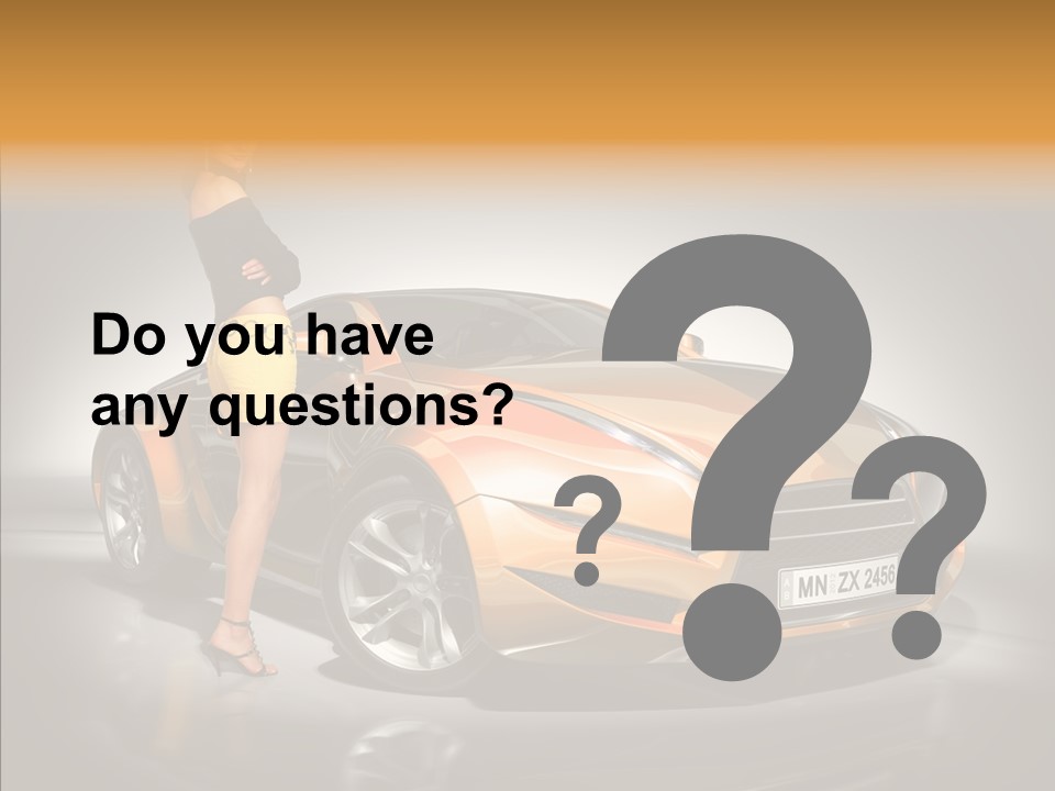 Beauty Coupe Cute PowerPoint Template