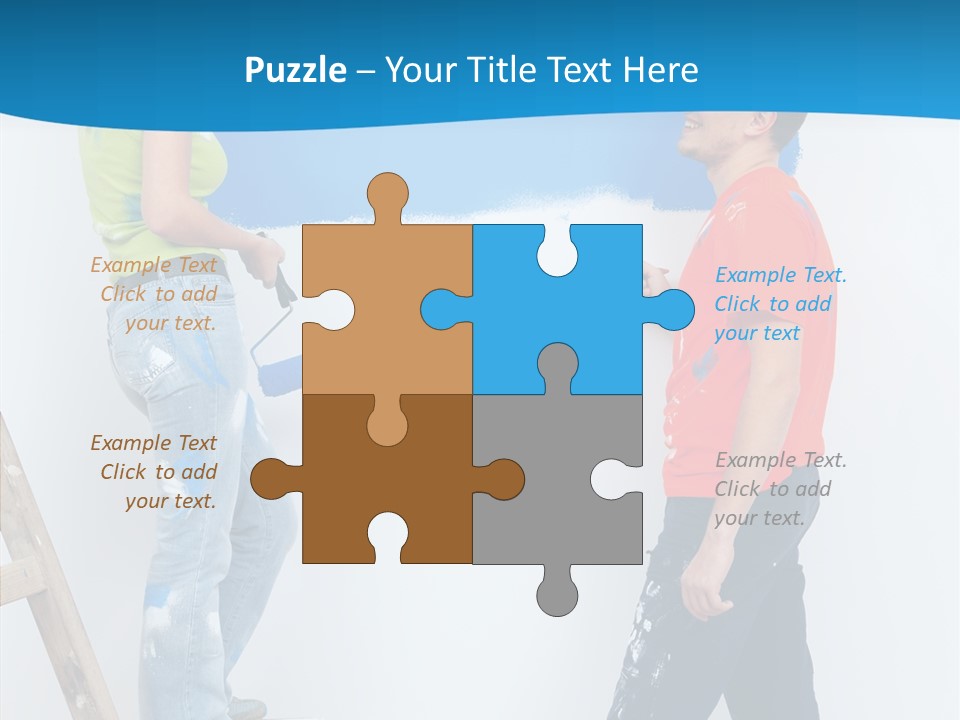 Boyfriend Young Looking PowerPoint Template