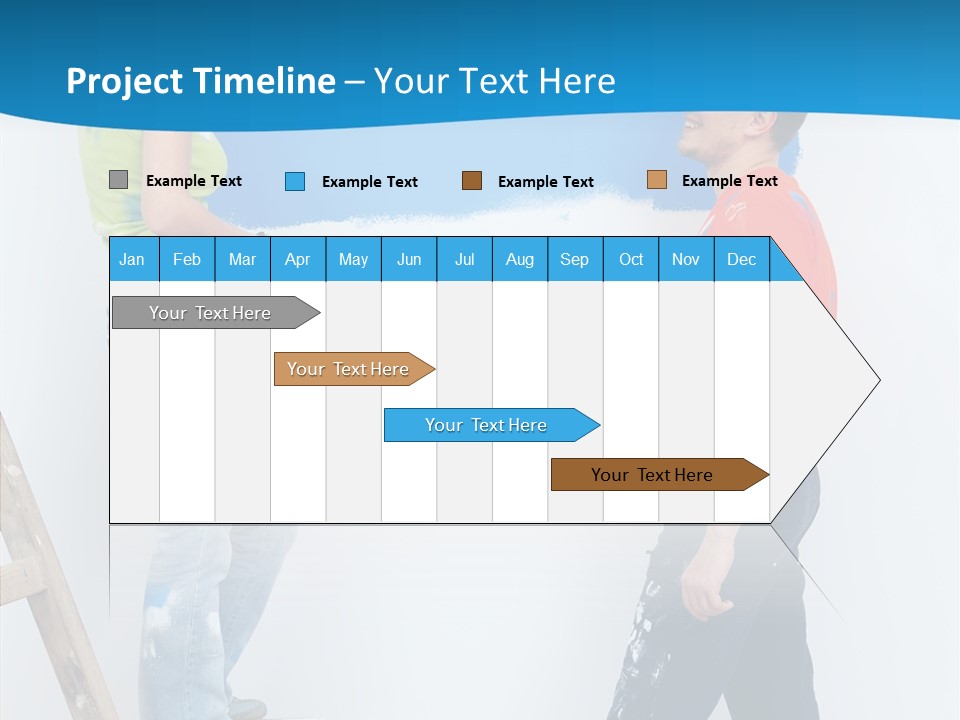 Boyfriend Young Looking PowerPoint Template