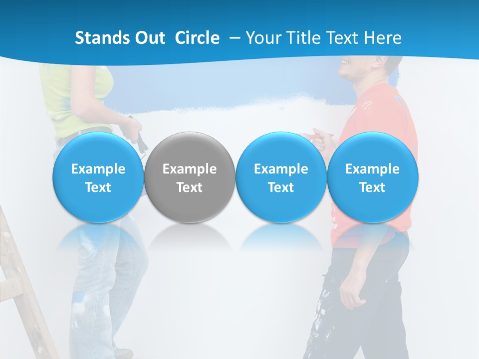 Boyfriend Young Looking PowerPoint Template