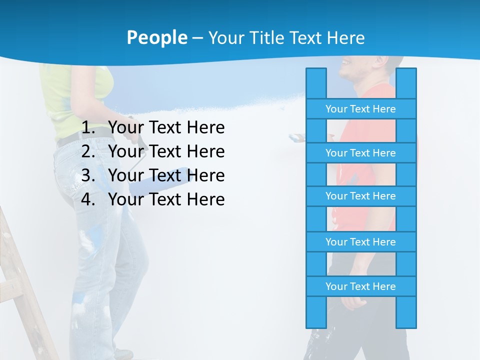 Boyfriend Young Looking PowerPoint Template