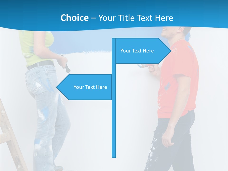 Boyfriend Young Looking PowerPoint Template