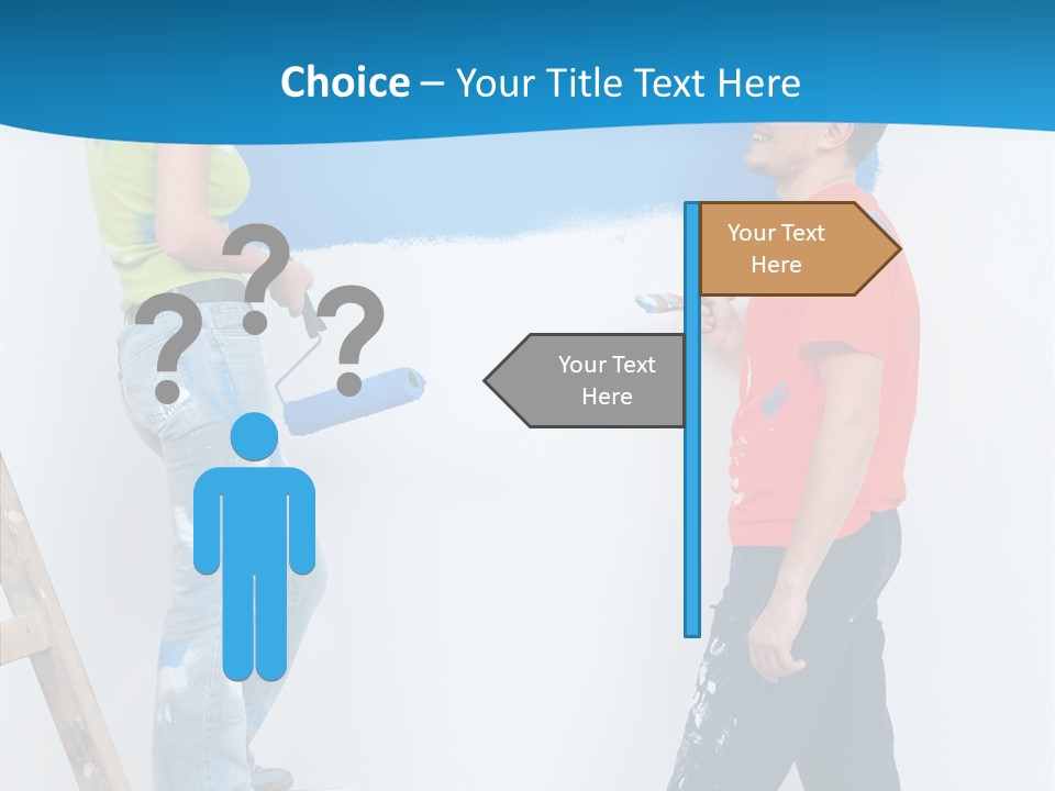 Boyfriend Young Looking PowerPoint Template