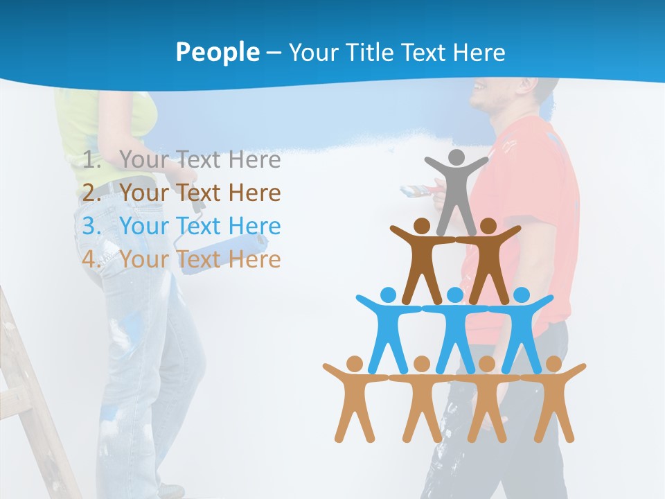 Boyfriend Young Looking PowerPoint Template
