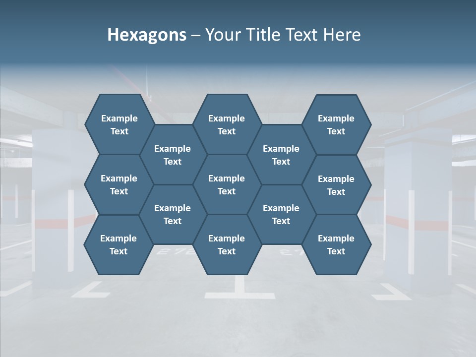 Parking Pipe Reflection PowerPoint Template