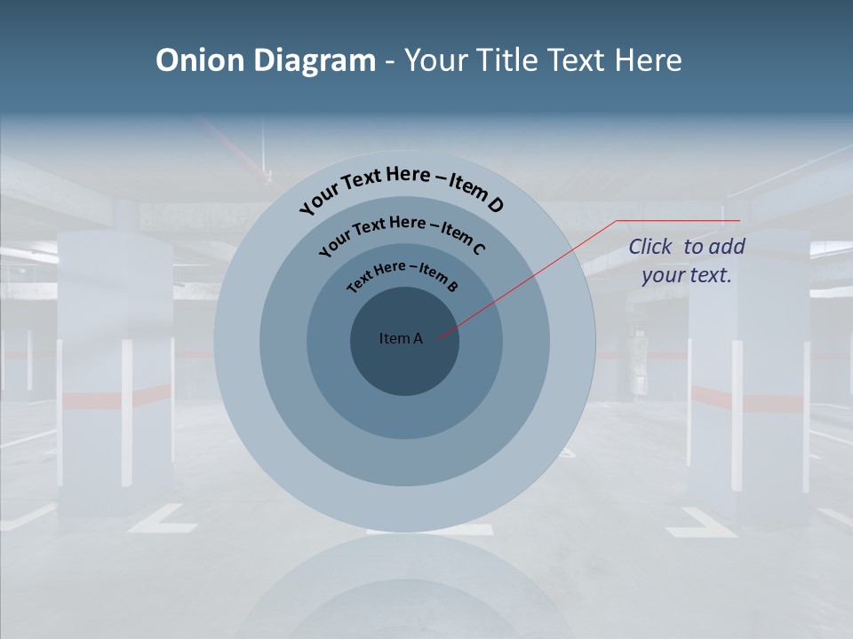 Parking Pipe Reflection PowerPoint Template