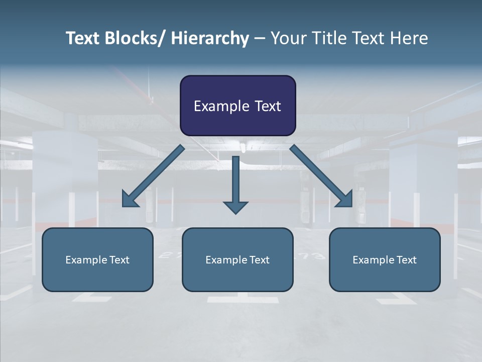 Parking Pipe Reflection PowerPoint Template