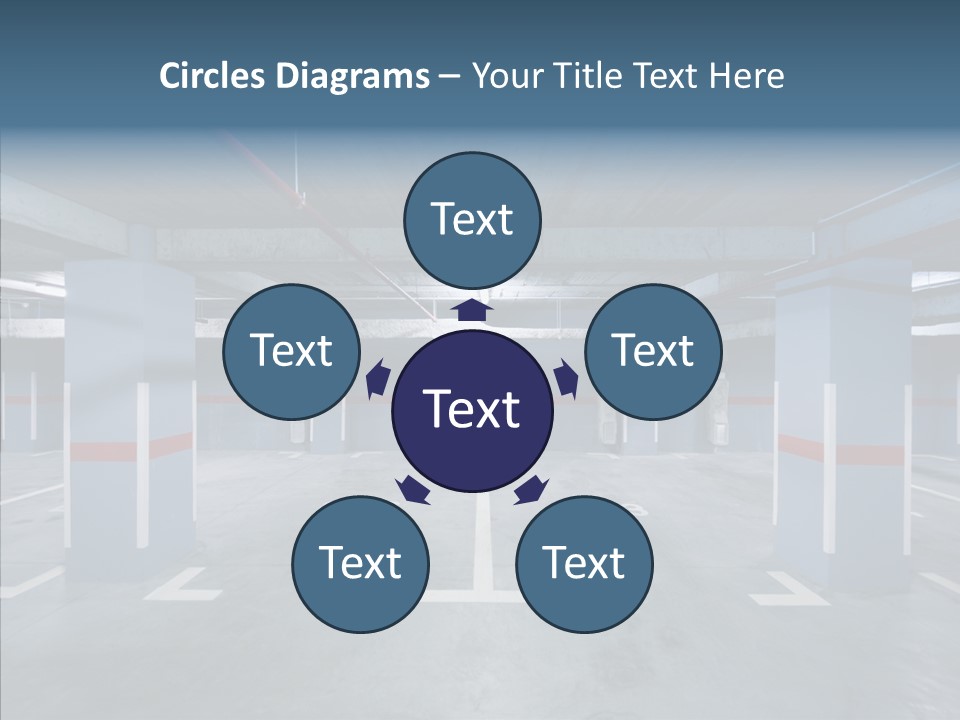 Parking Pipe Reflection PowerPoint Template