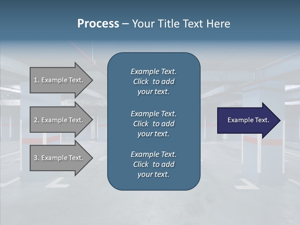 Parking Pipe Reflection PowerPoint Template