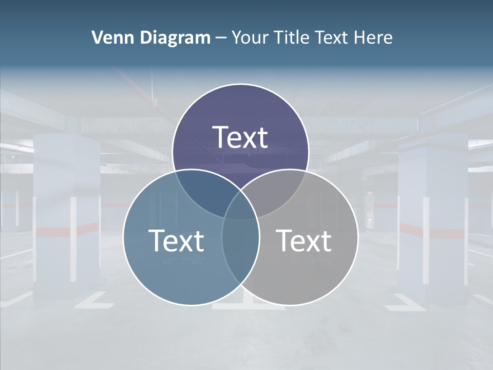 Parking Pipe Reflection PowerPoint Template