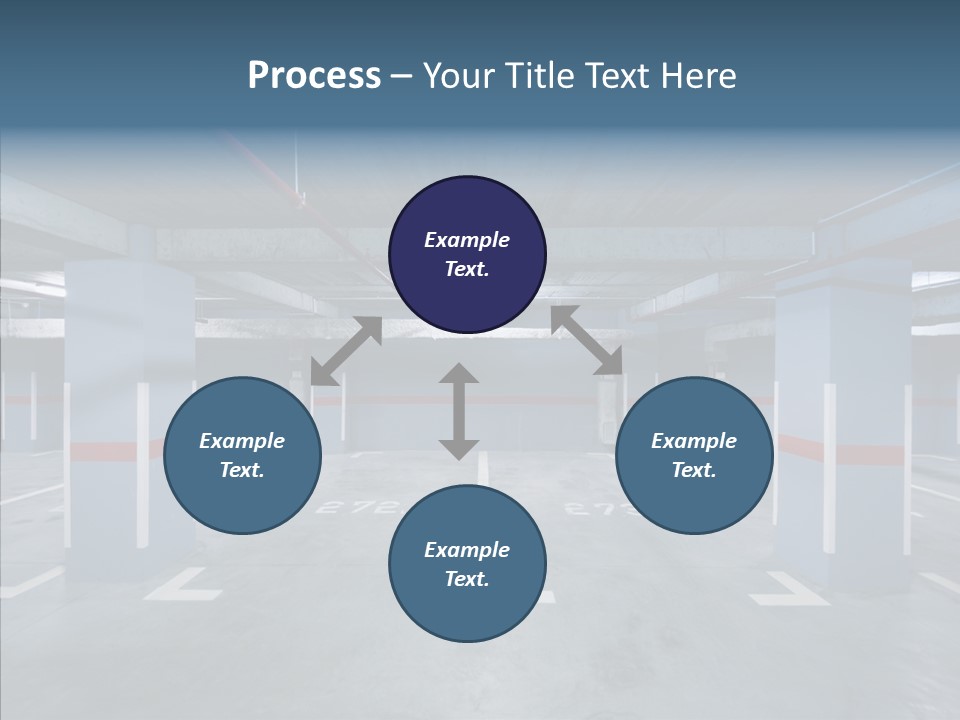 Parking Pipe Reflection PowerPoint Template