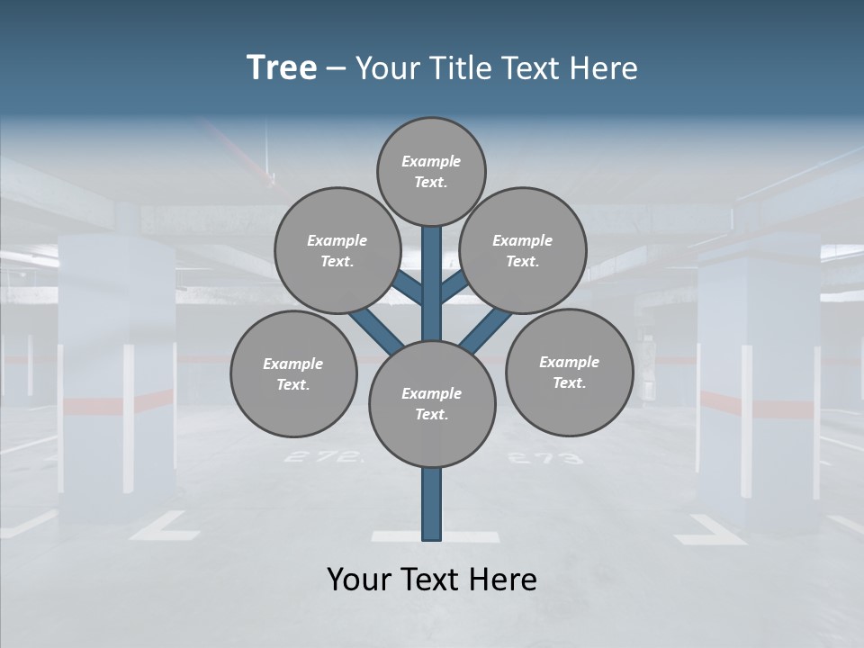 Parking Pipe Reflection PowerPoint Template