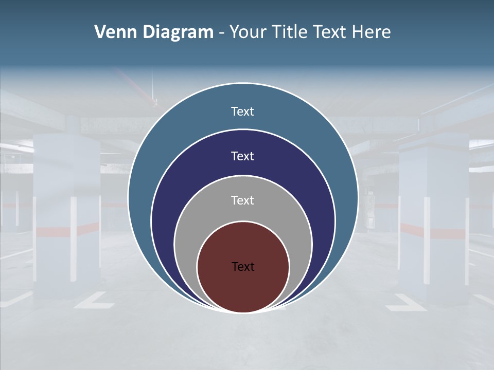 Parking Pipe Reflection PowerPoint Template