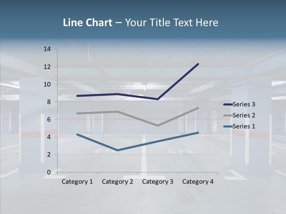 Parking Pipe Reflection PowerPoint Template