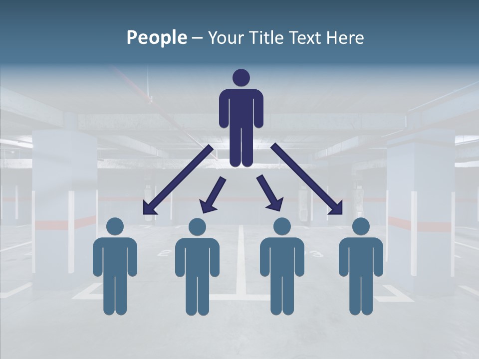 Parking Pipe Reflection PowerPoint Template