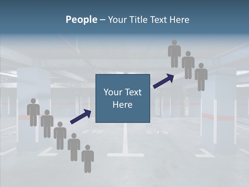 Parking Pipe Reflection PowerPoint Template