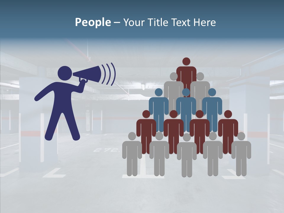 Parking Pipe Reflection PowerPoint Template