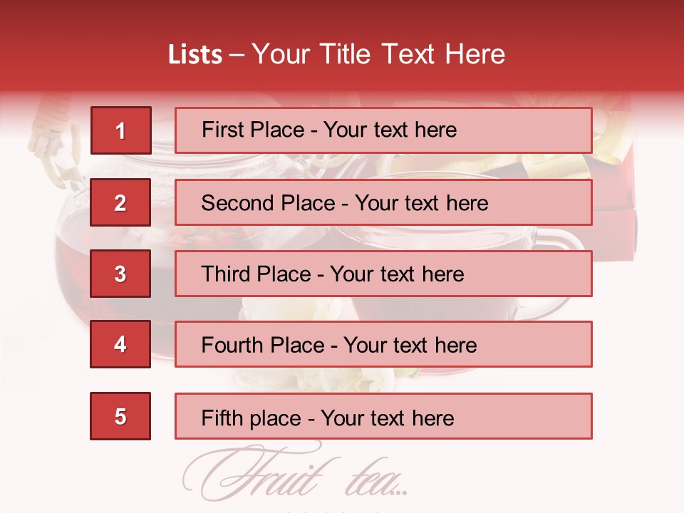 Health Vitamin Natural PowerPoint Template