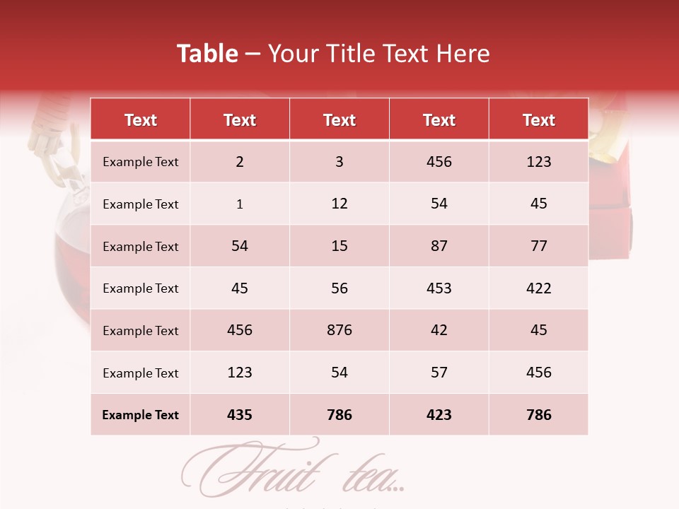 Health Vitamin Natural PowerPoint Template