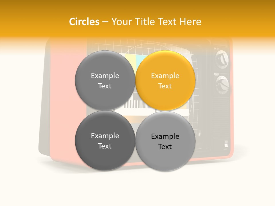 Television Echnology Retro PowerPoint Template