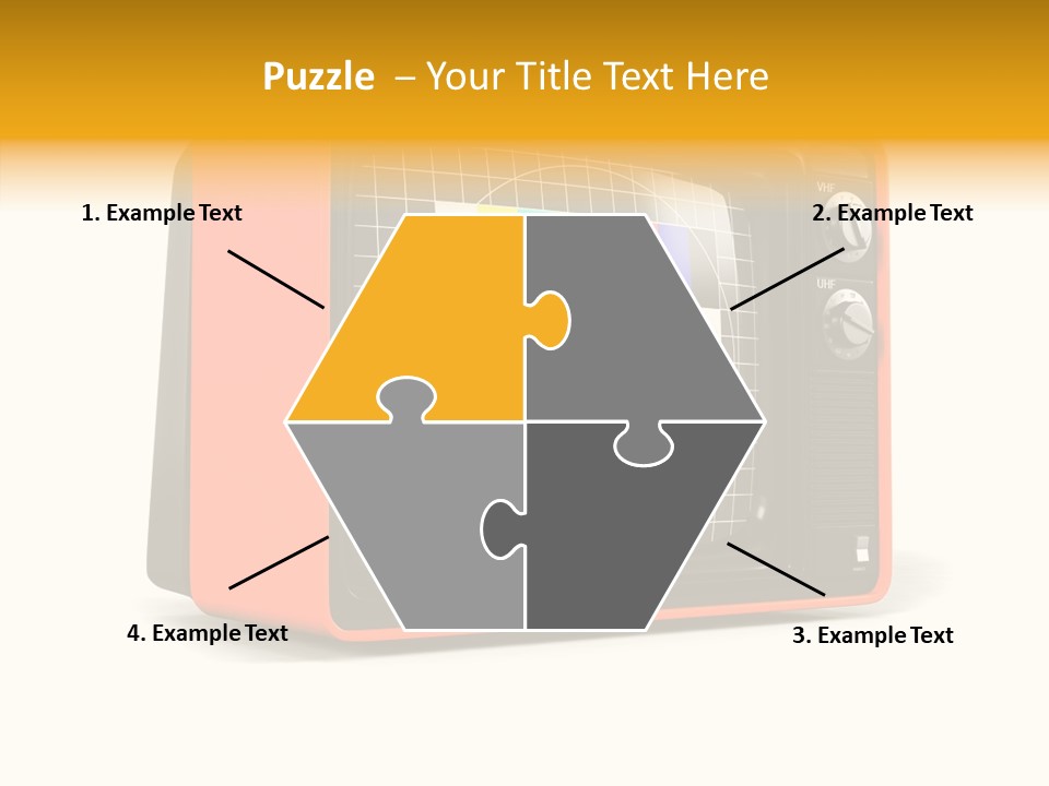 Television Echnology Retro PowerPoint Template