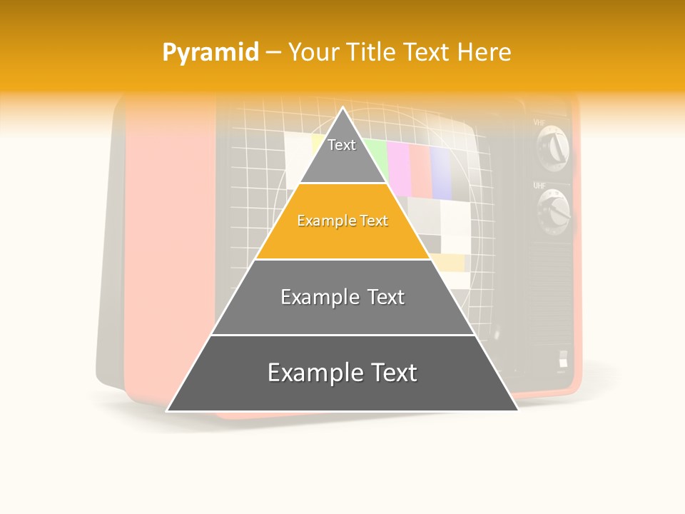 Television Echnology Retro PowerPoint Template