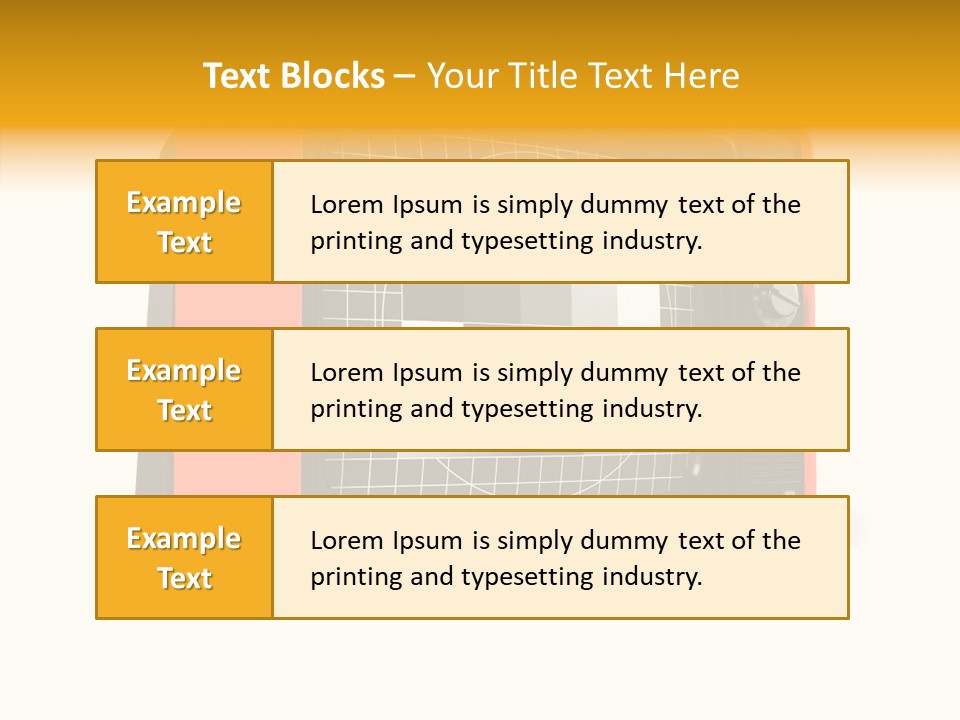 Television Echnology Retro PowerPoint Template