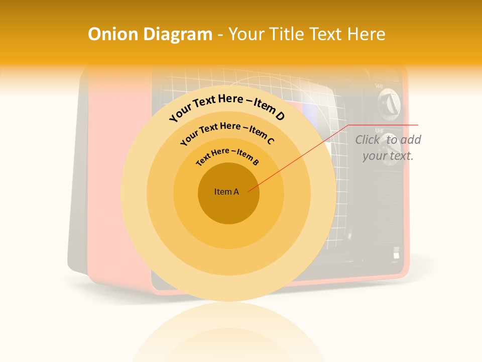 Television Echnology Retro PowerPoint Template
