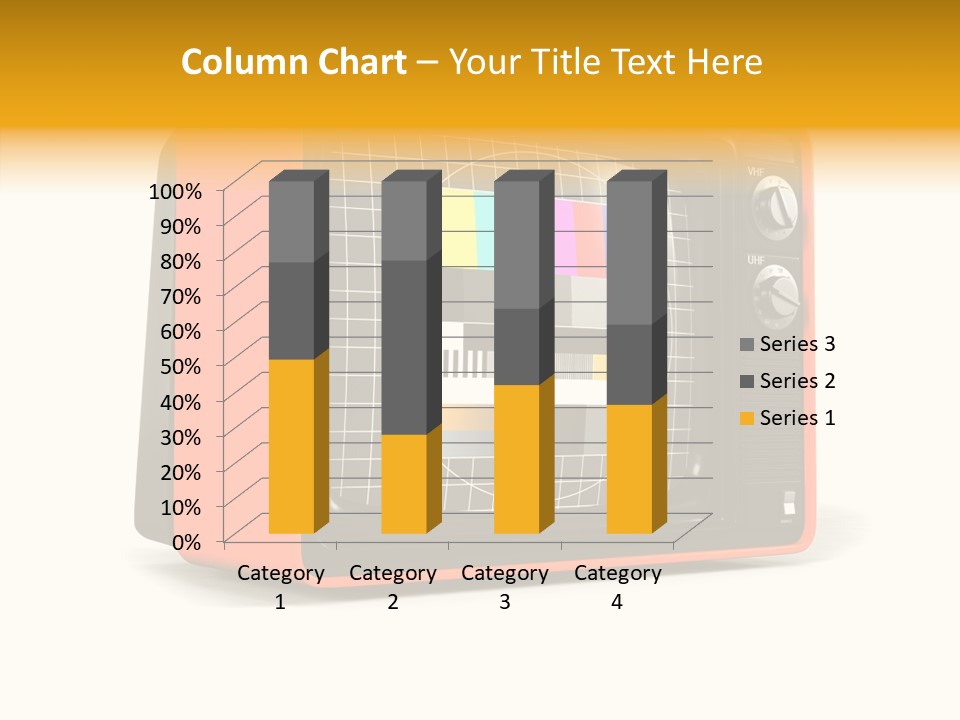 Television Echnology Retro PowerPoint Template