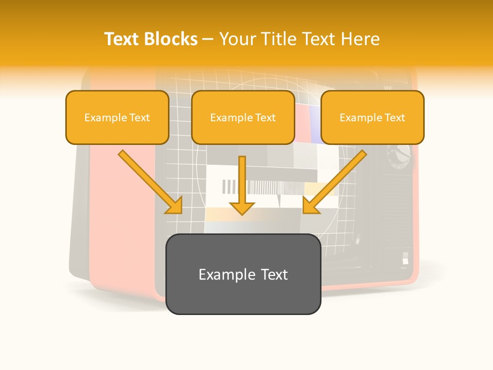 Television Echnology Retro PowerPoint Template