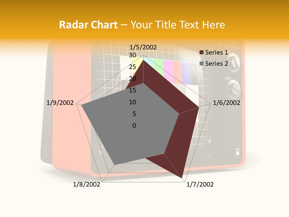 Television Echnology Retro PowerPoint Template