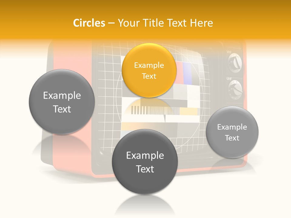 Television Echnology Retro PowerPoint Template